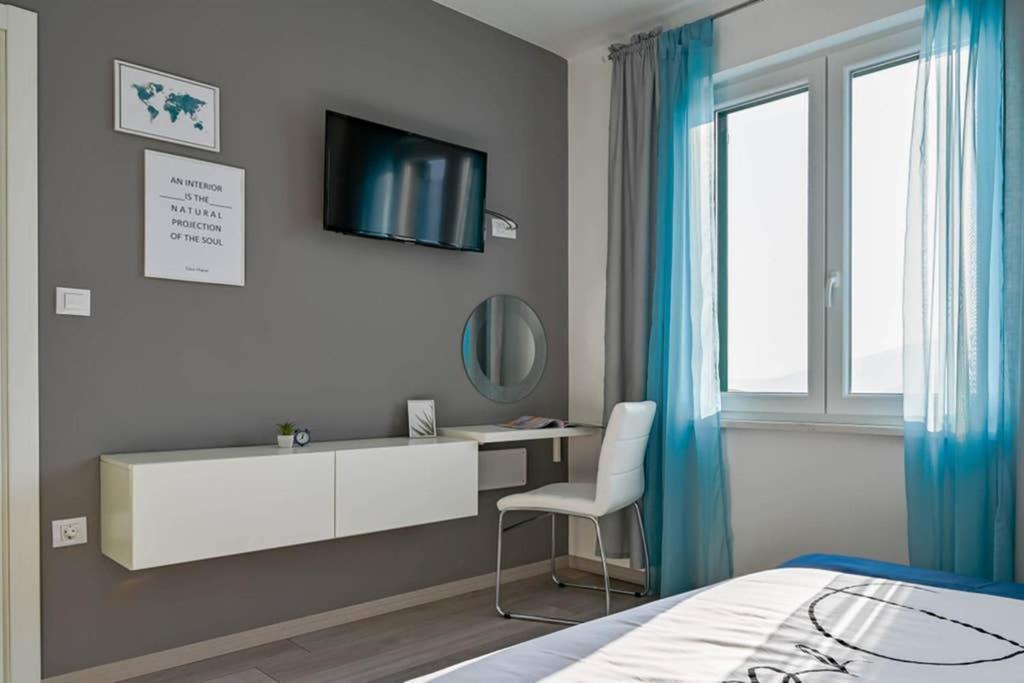 Apartment Noemi With A Direct Beach View ราบัซ ภายนอก รูปภาพ